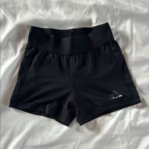 Adidas Black Performance Shorts High Waist